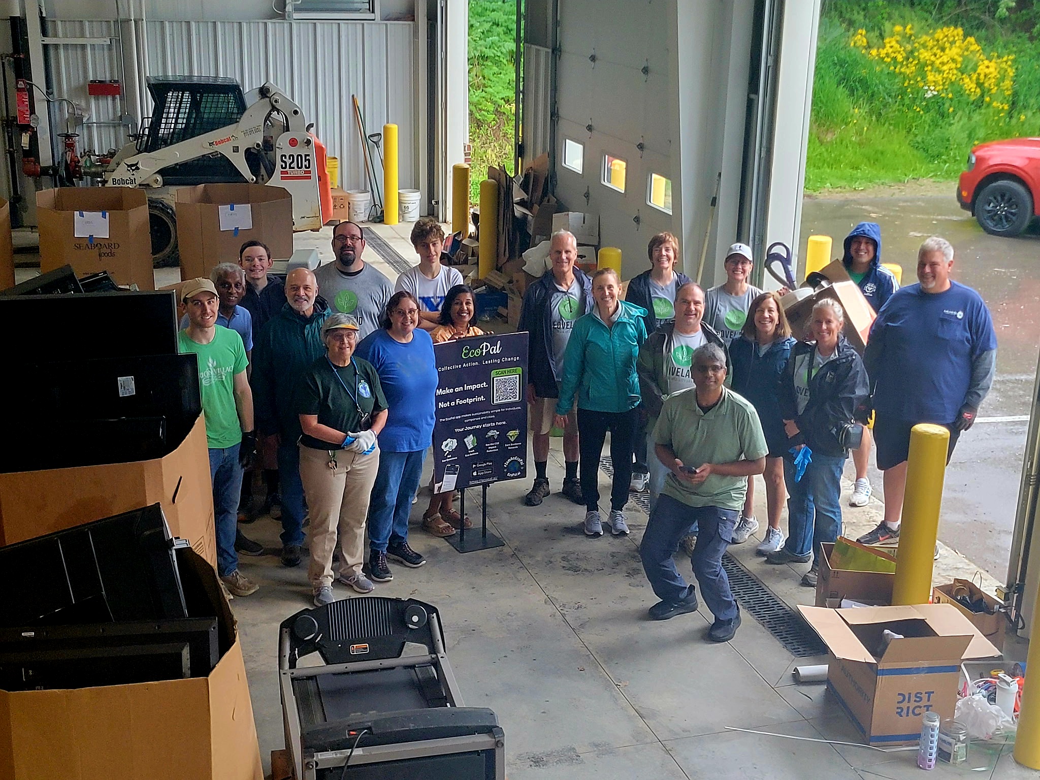 Rain in the Forecast-Sunshine at the Curb: Loveland’s Electronics Drop-Off