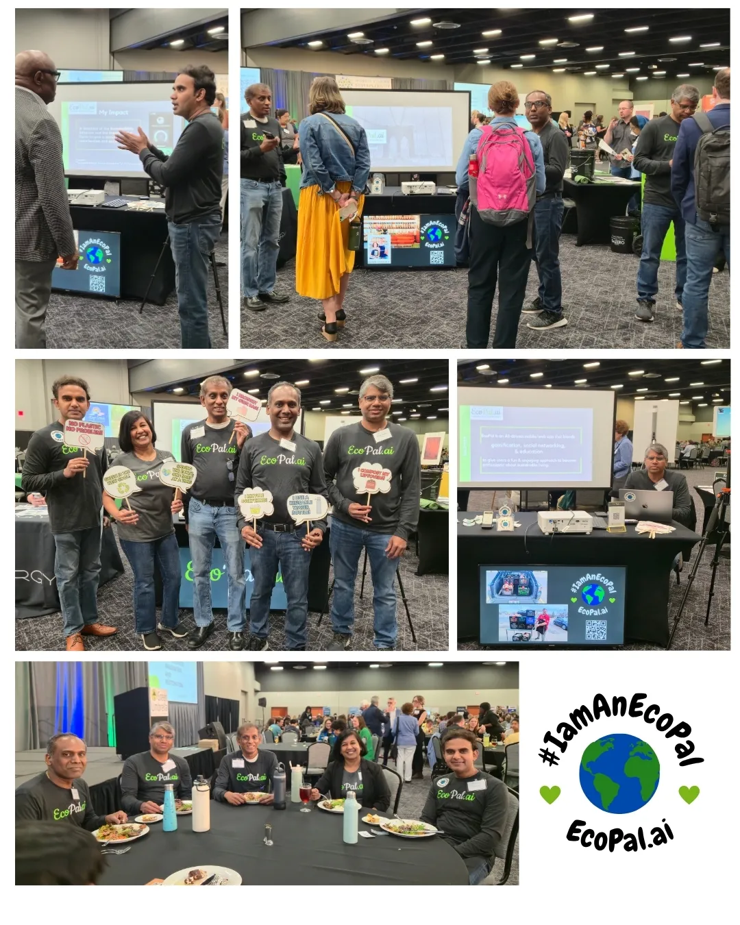 EcoPal Team in Midwest Sustainability Summit